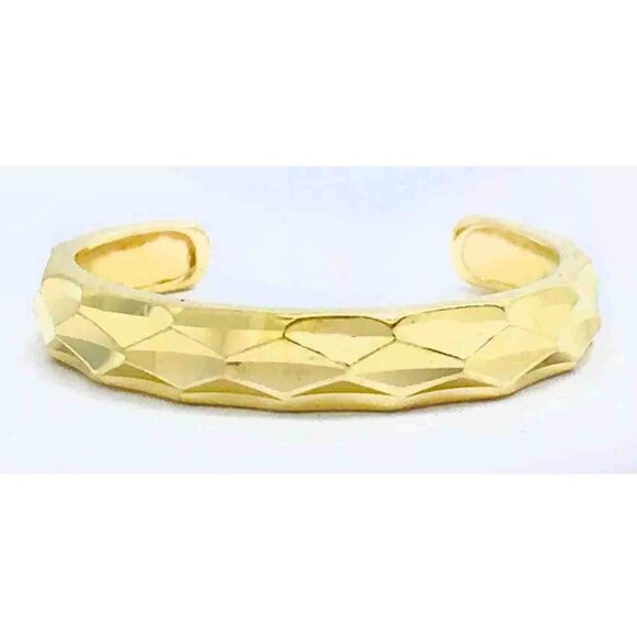 Solid 14k Yellow Gold Adjustable Toe Ring